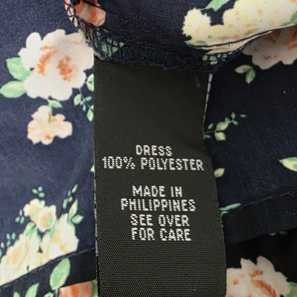 Floral Spring Dress with Mint Cardigan (Size: M) - Picture 13 of 13